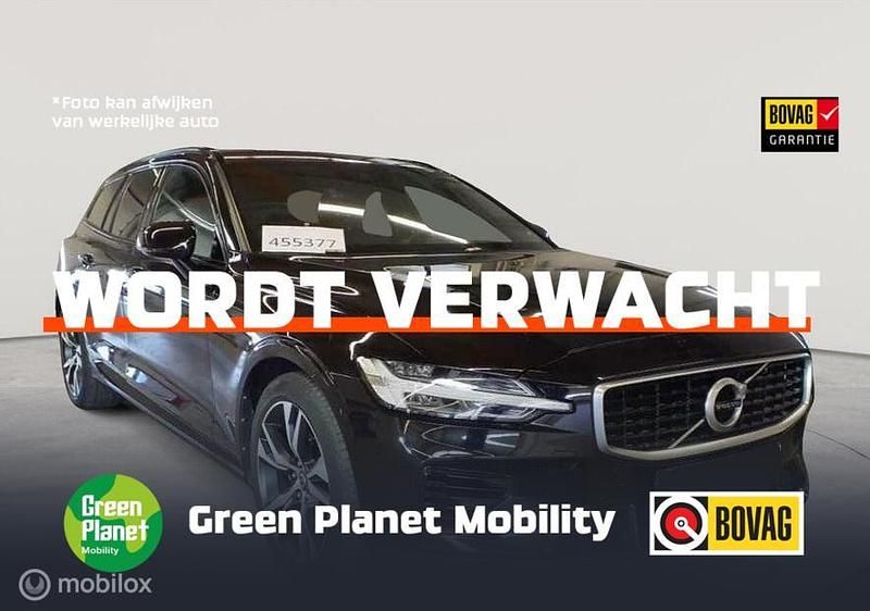 Zwart Gebruikt 2020 Volvo V60 R-Design Stationwagen | € 31.900 (Eerlijke prijs) - Afbeelding 1/4