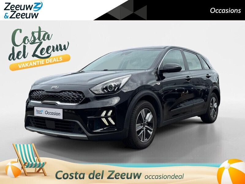 Zwart Gebruikt 2019 Kia Niro Comfort SUV | € 21.920 (Eerlijke prijs) - Afbeelding 1/4