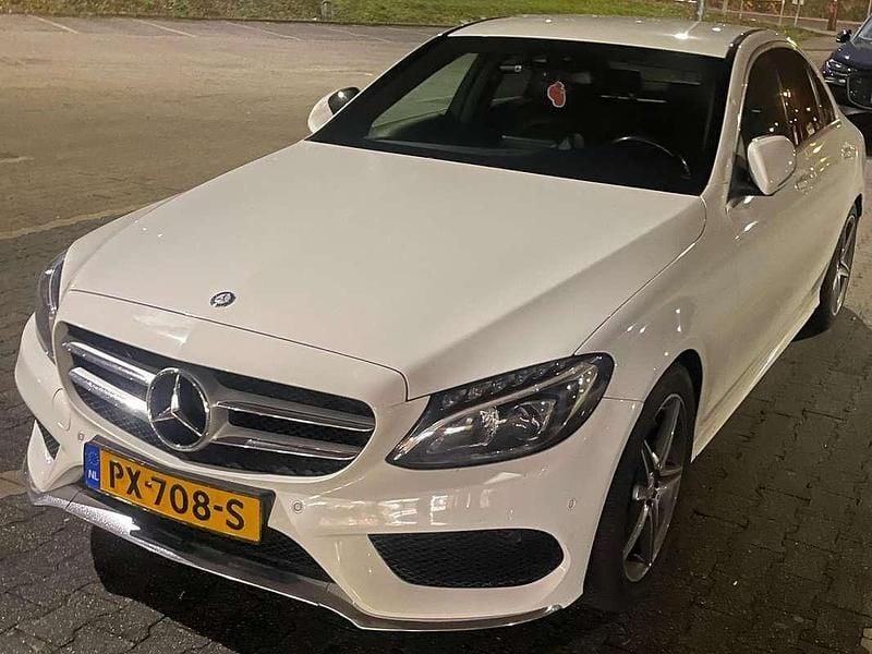 Wit Gebruikt 2015 Mercedes C250 Prestige Sedan | € 11.500 (Eerlijke prijs) - Afbeelding 1/4