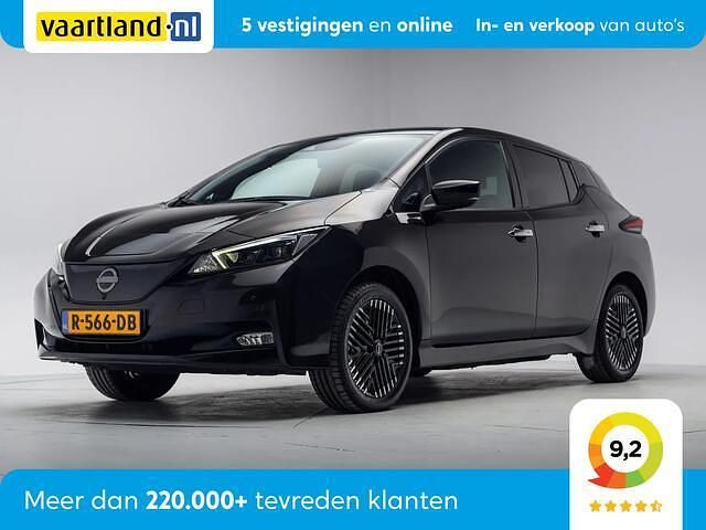 Zwart Occasion 2022 Nissan Leaf Tekna Hatchback | € 18.445 (Eerlijke prijs) - Afbeelding 1/4
