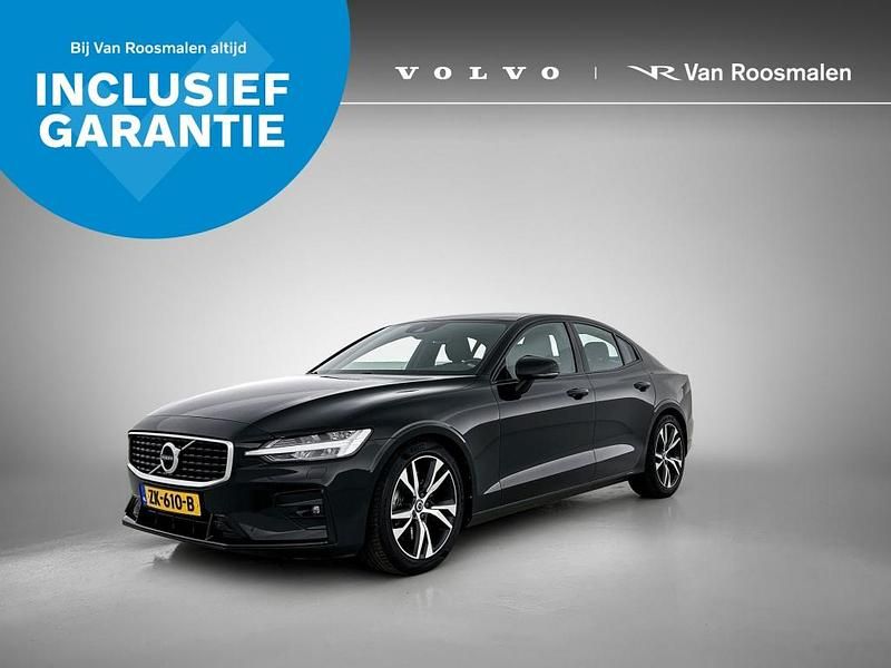 Zwart metallic Gebruikt 2019 Volvo S60 R-Design Sedan | € 29.450 (Goede deal) - Afbeelding 1/4