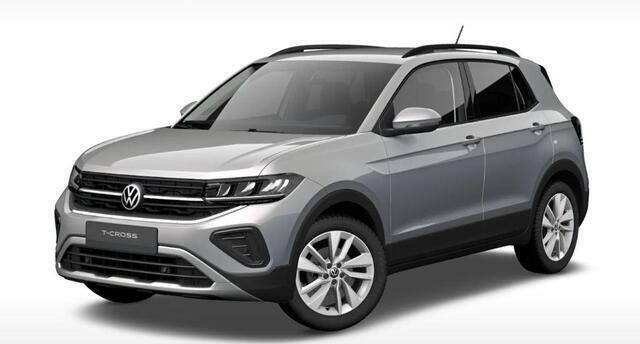 Zilver, metallic lak Nieuw 2024 VW T-Cross Edition SUV | € 29.950 (Goede deal) - Afbeelding 1/4