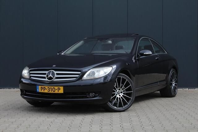 Zwart, metallic lak Gebruikt 2008 Mercedes CL500 Coupé | € 17.999 - Afbeelding 1/4