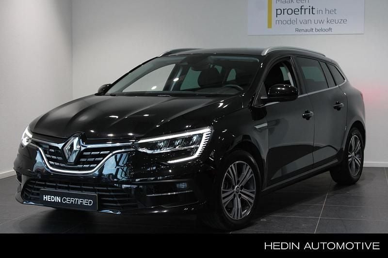 Zwart Gebruikt 2022 Renault Mégane GrandTour Intens Stationwagen | € 17.950 (Eerlijke prijs) - Afbeelding 1/3