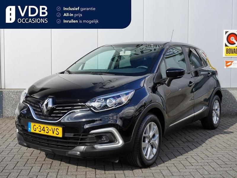 Zwart Gebruikt 2019 Renault Captur LIMITED SUV | € 13.480 (Eerlijke prijs) - Afbeelding 1/4