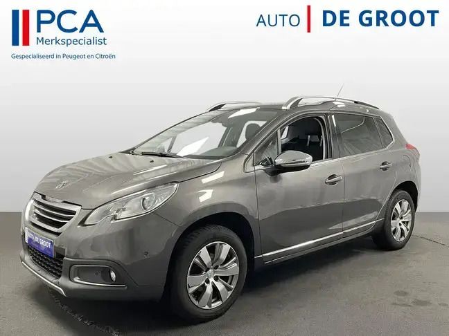 Grijs Gebruikt 2016 Peugeot 2008 Allure SUV | € 8.850 (Eerlijke prijs) - Afbeelding 1/4
