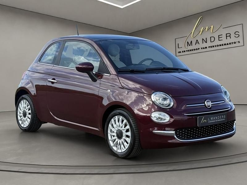 Paars Gebruikt 2021 Fiat 500 Dolcevita Hatchback | € 13.290 (Eerlijke prijs) - Afbeelding 1/4