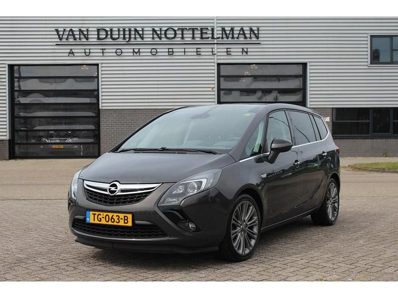 Grijs Gebruikt 2013 Opel Zafira Cosmo MPV | € 11.950 (Duur) - Afbeelding 1/4