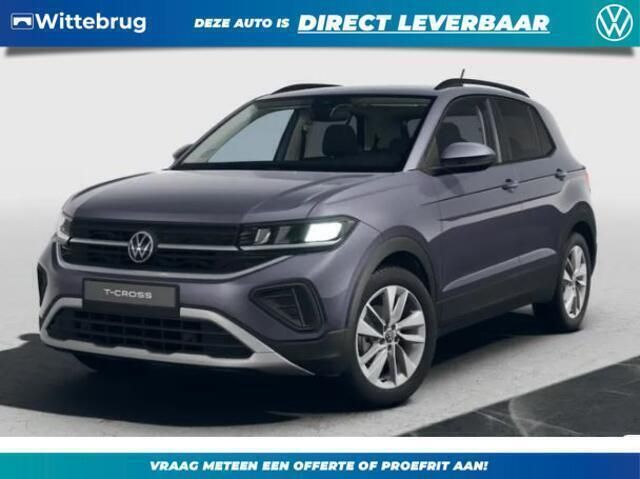 Grijs, metallic lak Nieuw 2025 VW T-Cross Edition SUV | € 37.495 (Eerlijke prijs) - Afbeelding 1/4