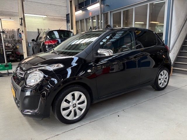 Zwart Gebruikt 2020 Citroën C1 Feel Hatchback | € 10.450 (Eerlijke prijs) - Afbeelding 1/4