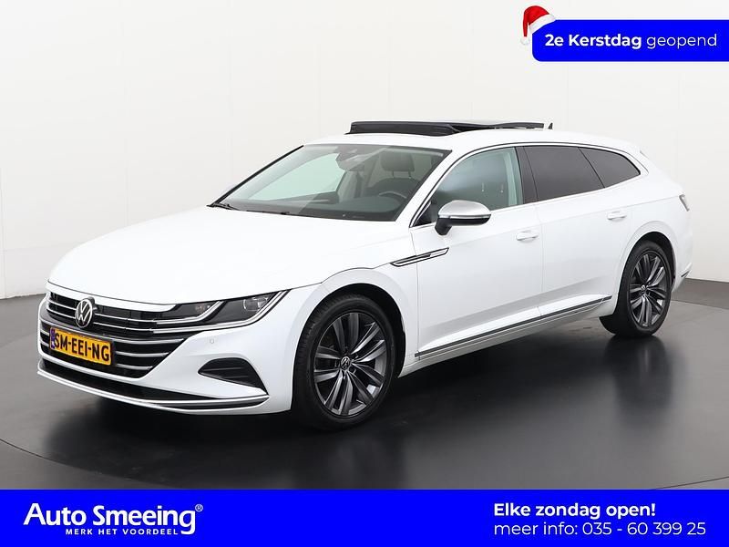 Pure white (0q0q) Gebruikt 2021 VW Arteon Elegance Stationwagen | € 27.895 (Eerlijke prijs) - Afbeelding 1/4