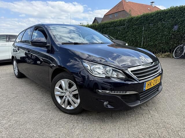 Blauw Gebruikt 2015 Peugeot 308 Stationwagen | € 3.900 (Super prijs) - Afbeelding 1/4