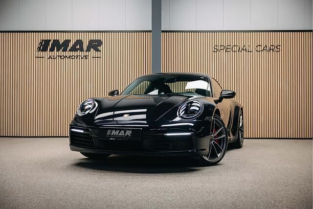 Zwart Gebruikt 2020 Porsche 911 Carrera 4 Sport Coupé | € 134.950 - Afbeelding 1/4