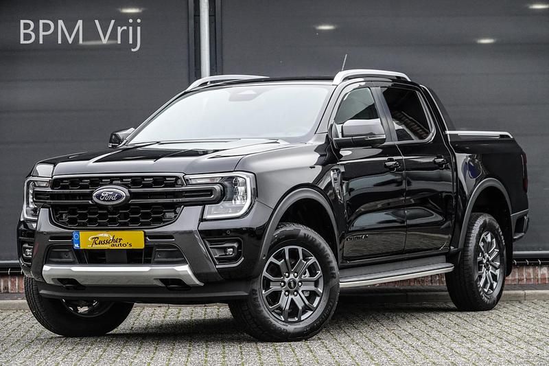 Zwart Gebruikt 2024 Ford Ranger Wildtrack Pickup | € 58.950 (Duur) - Afbeelding 1/4
