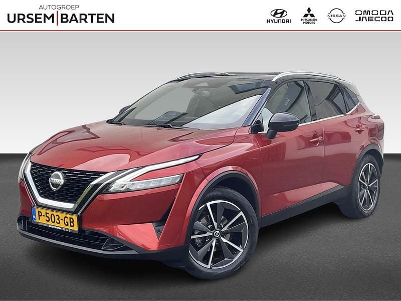 Rood Occasion 2022 Nissan Qashqai Pack SUV | € 27.930 (Eerlijke prijs) - Afbeelding 1/4