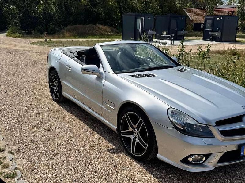 Zilver Gebruikt 2009 Mercedes SL350 Cabriolet | € 37.500 - Afbeelding 1/4