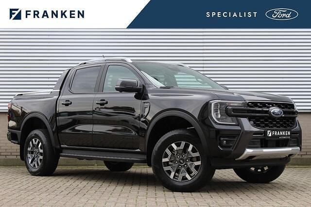 Zwart (metallic) Nieuw 2025 Ford Ranger Wildtrack Pickup | € 49.800 (Super prijs) - Afbeelding 1/4