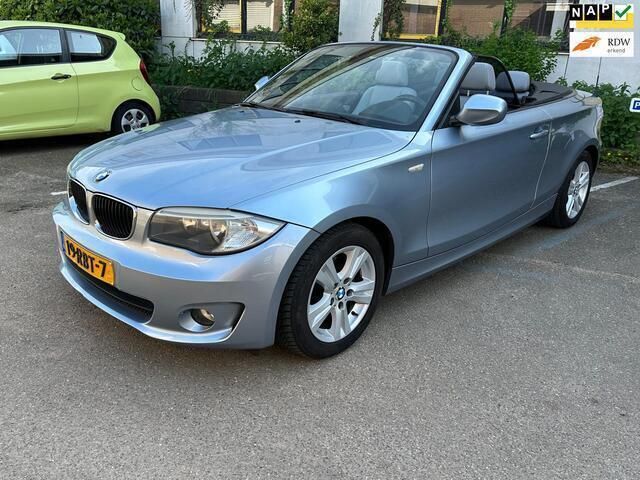 Blauw Gebruikt 2011 BMW 118 Cabriolet Executive Cabriolet | € 6.999 (Eerlijke prijs) - Afbeelding 1/4