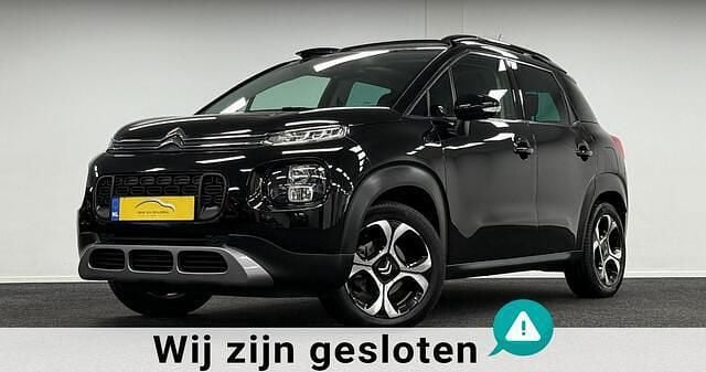Zwart Gebruikt 2019 Citroën C3 Aircross PureTech SUV | € 15.995 (Eerlijke prijs) - Afbeelding 1/3