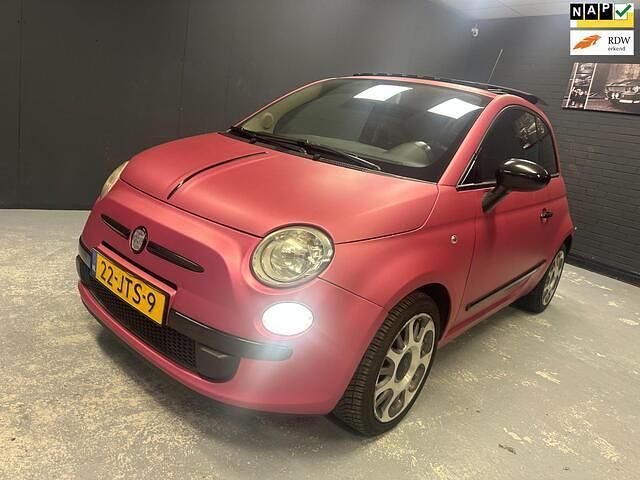 Paars Gebruikt 2009 Fiat 500 Hatchback | € 5.999 (Duur) - Afbeelding 1/4