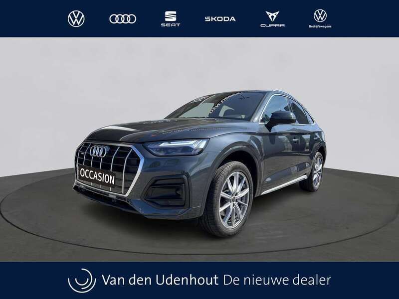 Grijs, metallic lak Gebruikt 2024 Audi Q5 Sportback Advanced SUV | € 60.740 (Eerlijke prijs) - Afbeelding 1/3
