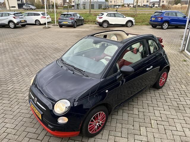 Occasion Fiat 500C Pop 69 PK (50 kW) 2011 Blauw Cabriolet