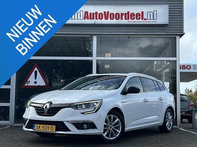 Occasion Renault Mégane GrandTour LIMITED 101 PK (74 kW) 2018 Wit Stationwagen