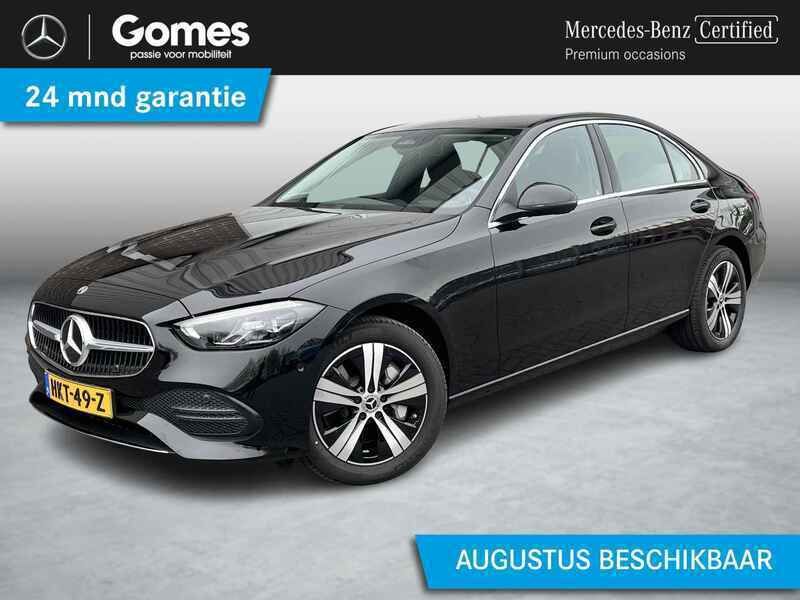 Zwart Gebruikt 2025 Mercedes C300e Business Sedan | € 49.950 (Super prijs) - Afbeelding 1/4