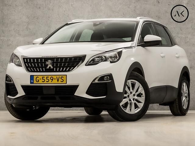 Wit Gebruikt 2020 Peugeot 3008 Sport SUV | € 14.945 (Super prijs) - Afbeelding 1/4