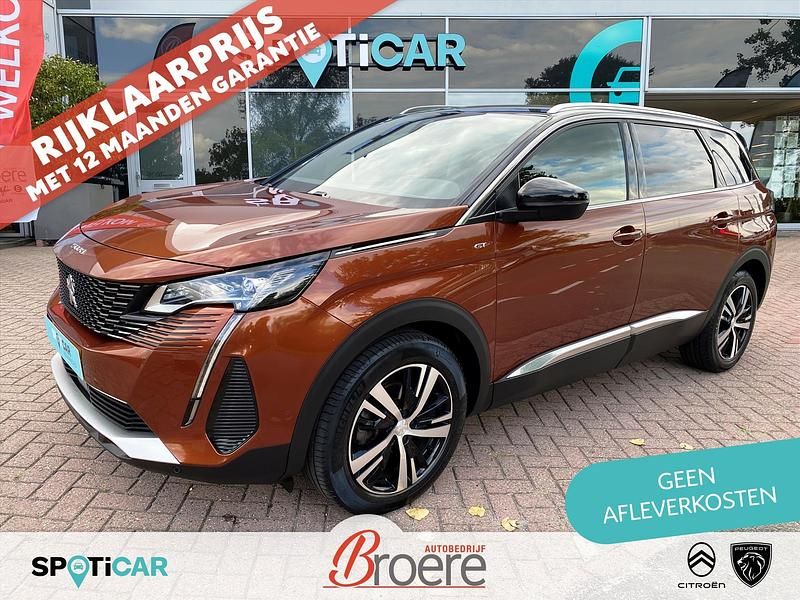 Bruin Gebruikt 2022 Peugeot 5008 GTi MPV | € 34.750 (Eerlijke prijs) - Afbeelding 1/4