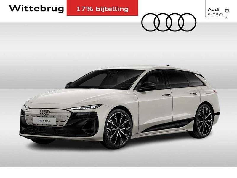 Beige Nieuw 2025 Audi A6 e-tron Stationwagen | € 74.530 (Iets duurder) - Afbeelding 1/4