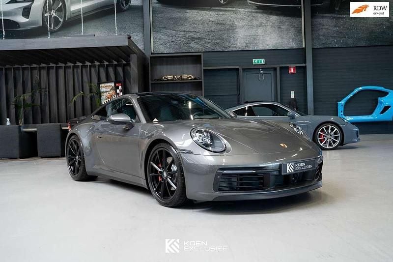 Grijs Gebruikt 2019 Porsche 911 Carrera 4S Sport Coupé | € 139.950 (Eerlijke prijs) - Afbeelding 1/4