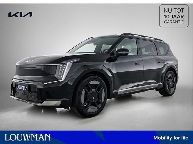 Zwart Nieuw 2025 Kia EV9 GT-Line SUV | € 79.950 (Iets duurder) - Afbeelding 1/4