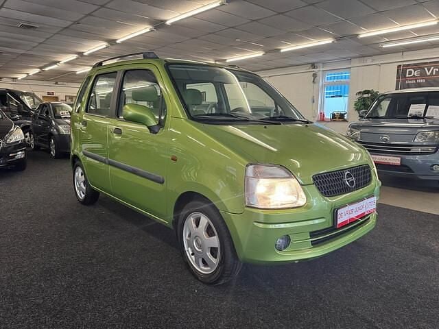 Groen Gebruikt 2002 Opel Agila Elegance Hatchback | € 1.499 (Eerlijke prijs) - Afbeelding 1/4