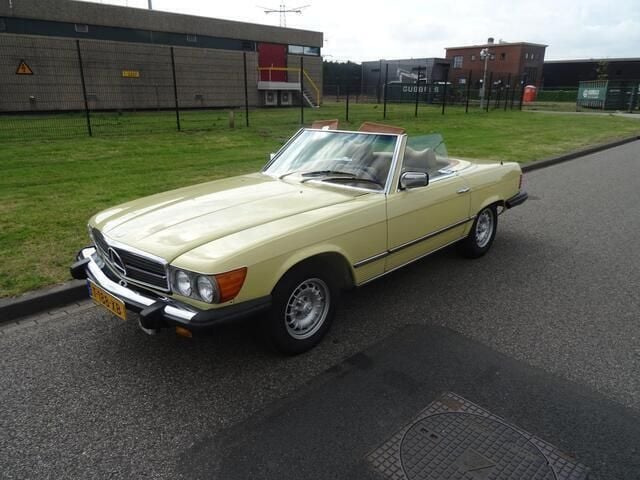Geel Gebruikt 1979 Mercedes SL450 Cabriolet | € 18.950 - Afbeelding 1/4