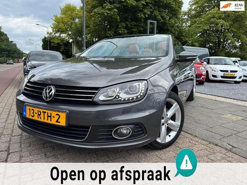 Grijs Gebruikt 2011 VW Eos Highline Cabriolet | € 7.995 (Eerlijke prijs) - Afbeelding 1/4