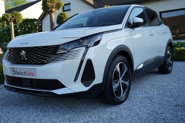 Wit Gebruikt 2021 Peugeot 3008 Allure SUV | € 20.950 (Super prijs) - Afbeelding 1/4