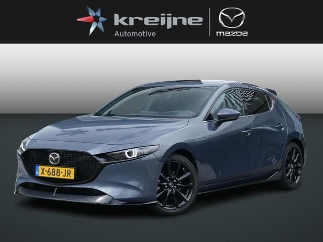 Polymetal gray Gebruikt 2023 Mazda 3 Exclusive-Line Hatchback | € 36.925 - Afbeelding 1/4