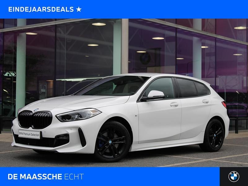 Wit Gebruikt 2023 BMW 118 M Sport Hatchback | € 29.950 (Eerlijke prijs) - Afbeelding 1/4