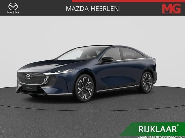 Blauw Nieuw 2025 Mazda 6e Takumi-Line Hatchback | € 44.645 (Eerlijke prijs) - Afbeelding 1/4