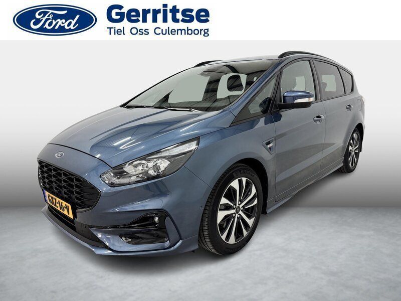 Blauw Gebruikt 2023 Ford S-MAX ST-Line MPV | € 41.650 (Iets duurder) - Afbeelding 1/3