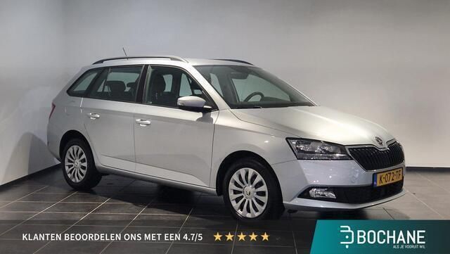 Brilliant silver metallic (grijs metallic) Gebruikt 2021 Skoda Fabia Ambition Stationwagen | € 11.945 (Goede deal) - Afbeelding 1/4