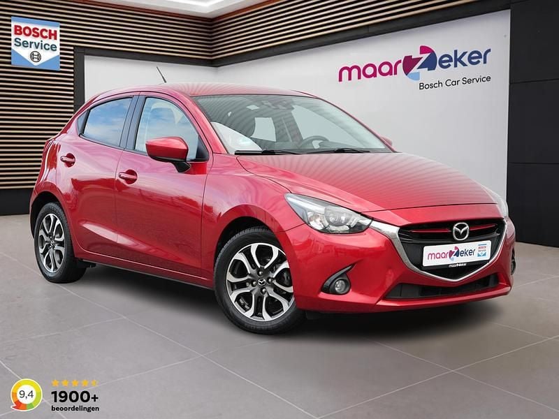 Rood Gebruikt 2016 Mazda 2 Hatchback | € 8.450 (Goede deal) - Afbeelding 1/3
