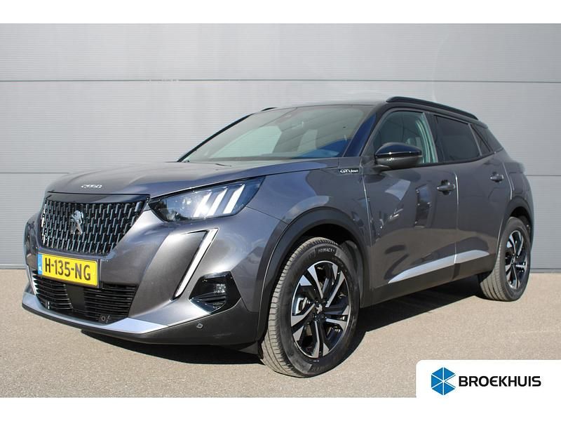 Grijs Occasion 2020 Peugeot 2008 GT-line SUV | € 18.395 (Duur) - Afbeelding 1/4