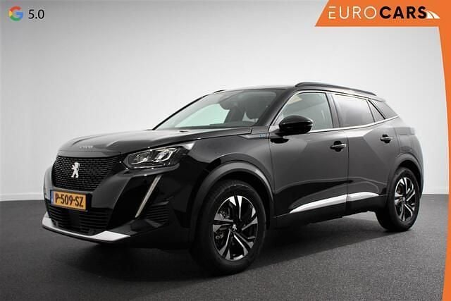 Zwart Gebruikt 2022 Peugeot e-2008 Allure SUV | € 23.000 (Duur) - Afbeelding 1/4