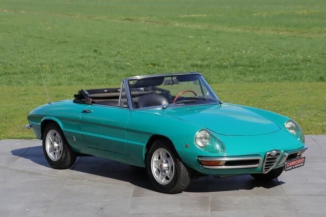Occasion Alfa Romeo Spider Veloce 118 PK (86 kW) 1969 Groen Cabriolet