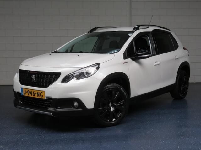 Wit Gebruikt 2018 Peugeot 2008 GT-line SUV | € 11.960 (Eerlijke prijs) - Afbeelding 1/4
