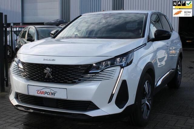 Wit Gebruikt 2022 Peugeot 3008 Allure SUV | € 22.795 (Goede deal) - Afbeelding 1/4
