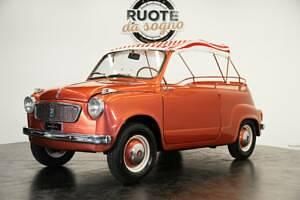 Andersarancio metallizzato Gebruikt 1957 Fiat 600 Cabriolet | € 50.000 - Afbeelding 1/4