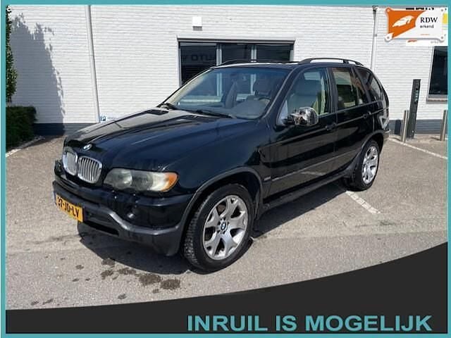 Zwart Gebruikt 2002 BMW X5 Executive SUV | € 2.995 (Goede deal) - Afbeelding 1/4